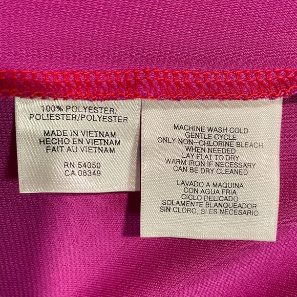 Jones New York Color Block Sheath Dress sz PP - Picture 8 of 8